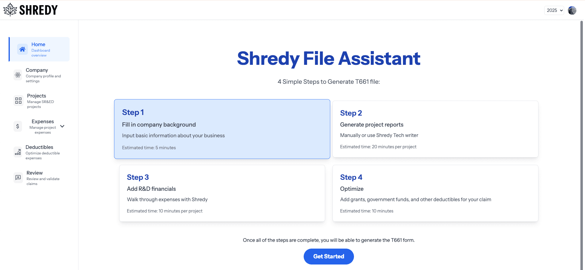 Company setup and onboarding workflow